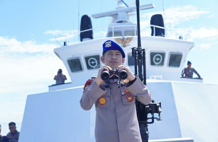 Direktur Polairud Polda Kalsel Komisaris Besar Polisi Takdir Mattanete.