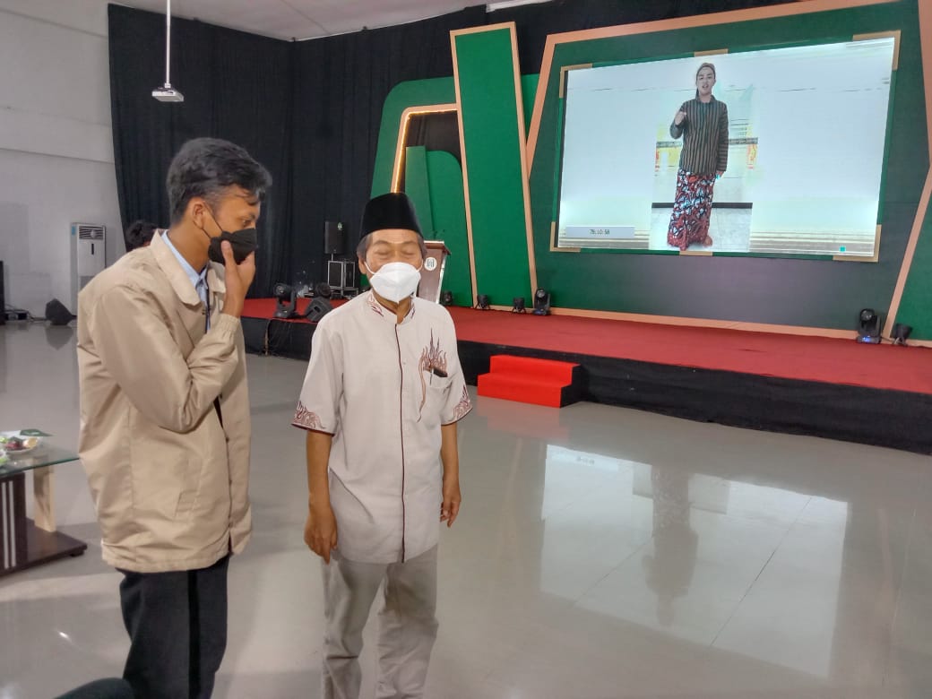 Launching video orasi kebangsaan mahasiswa baru UIN SATU Tulungagung.