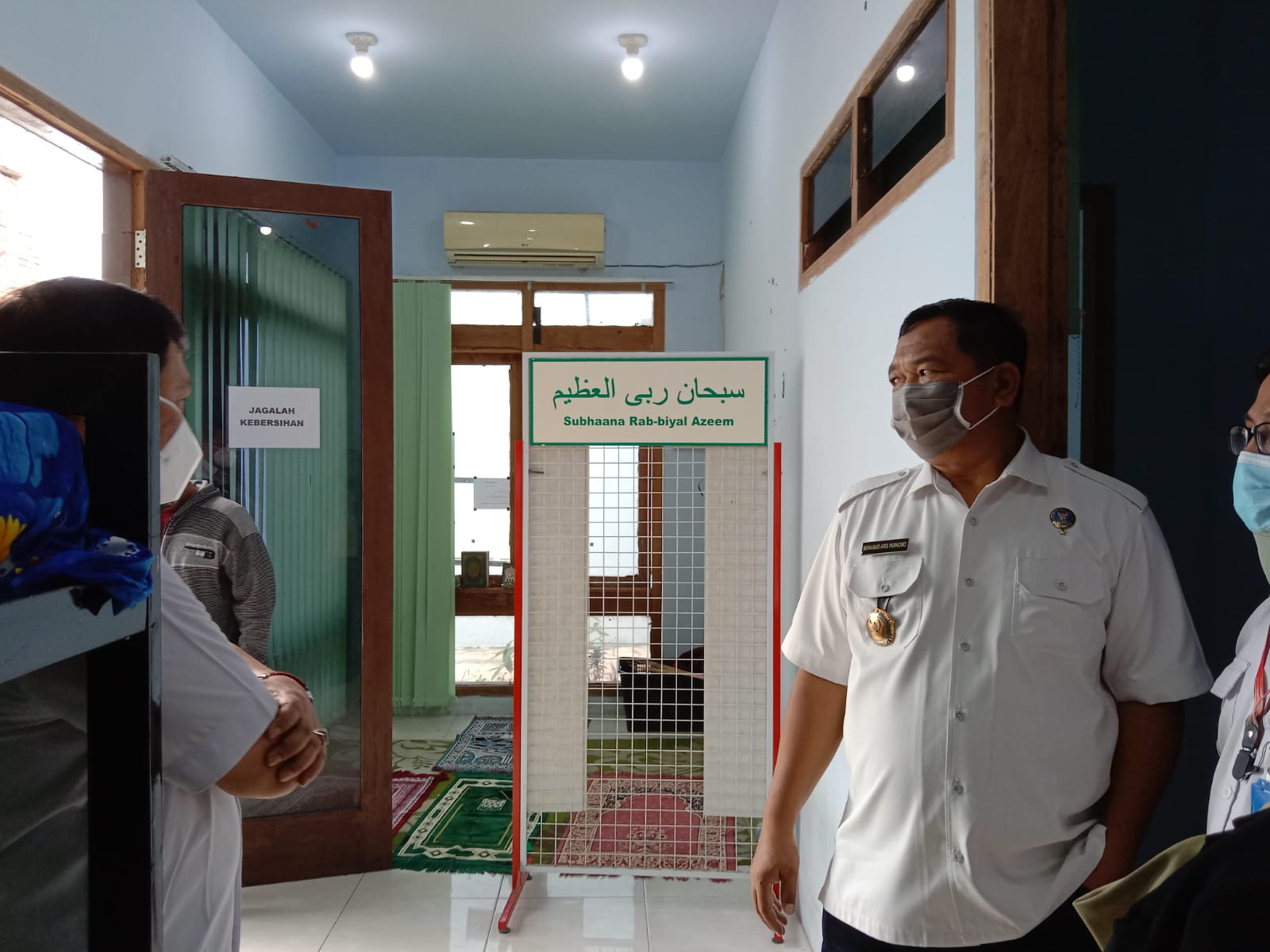 Kepala BNNP Jawa Timur, Mohamad Aris Purnomo melihat fasilitas rehabilitasi swasta di Tulungagung.