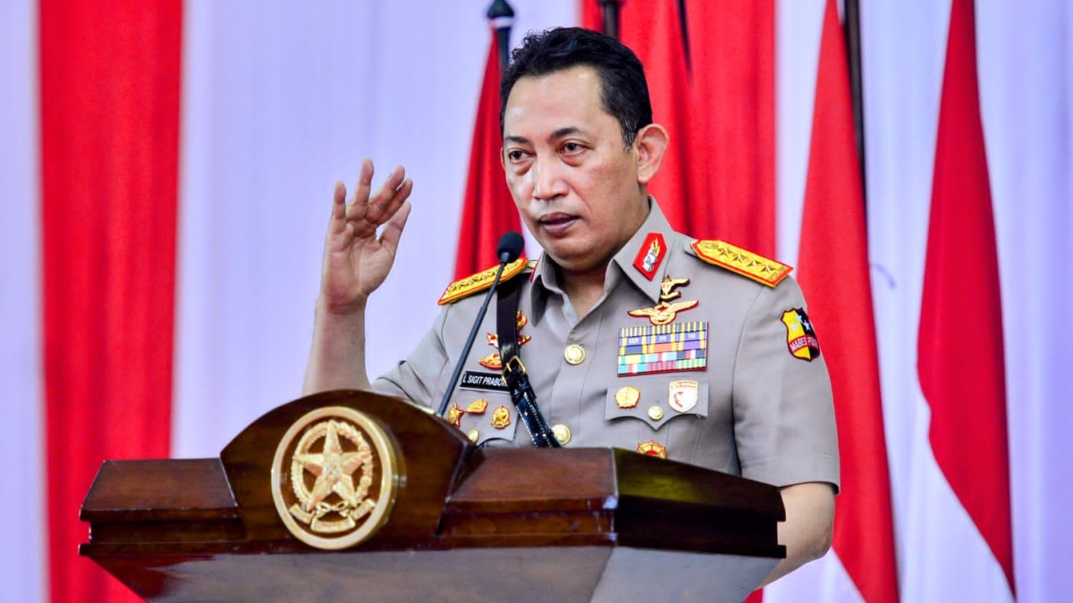 Kapolri Jenderal Listyo Sigit Prabowo.