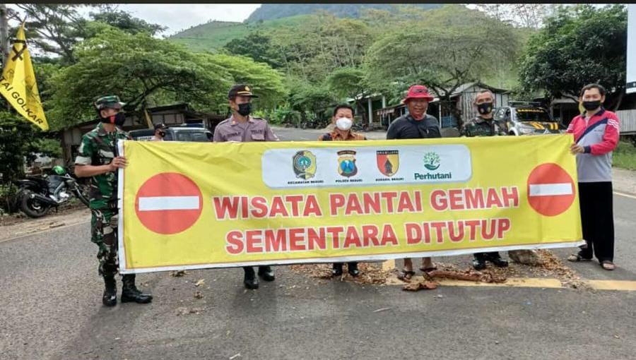 Pembukaan tempat wisata Pantai Gemah.