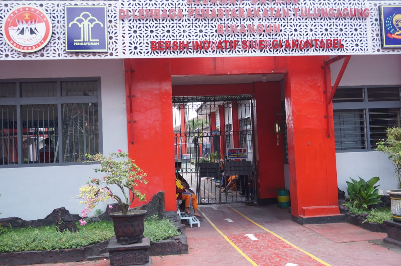 Warga binaan Lapas Tulungagung
