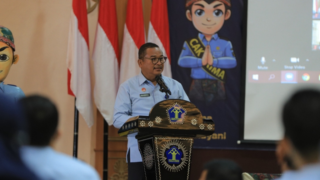 Kepala Kanwil Kemenkumham Jatim Krismono.