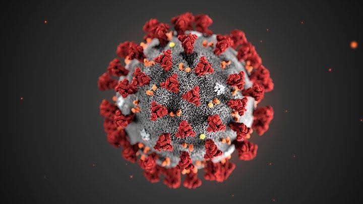 Ilustrasi virus.