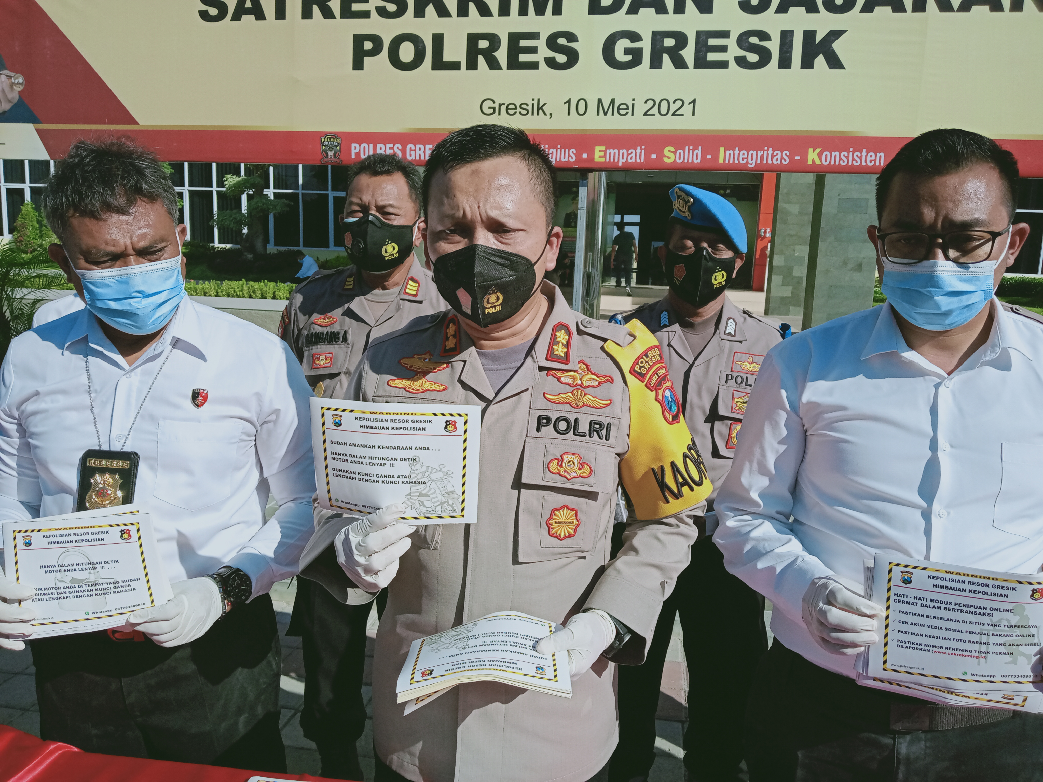 Kapolres Gresik AKBP Arief Fitrianto