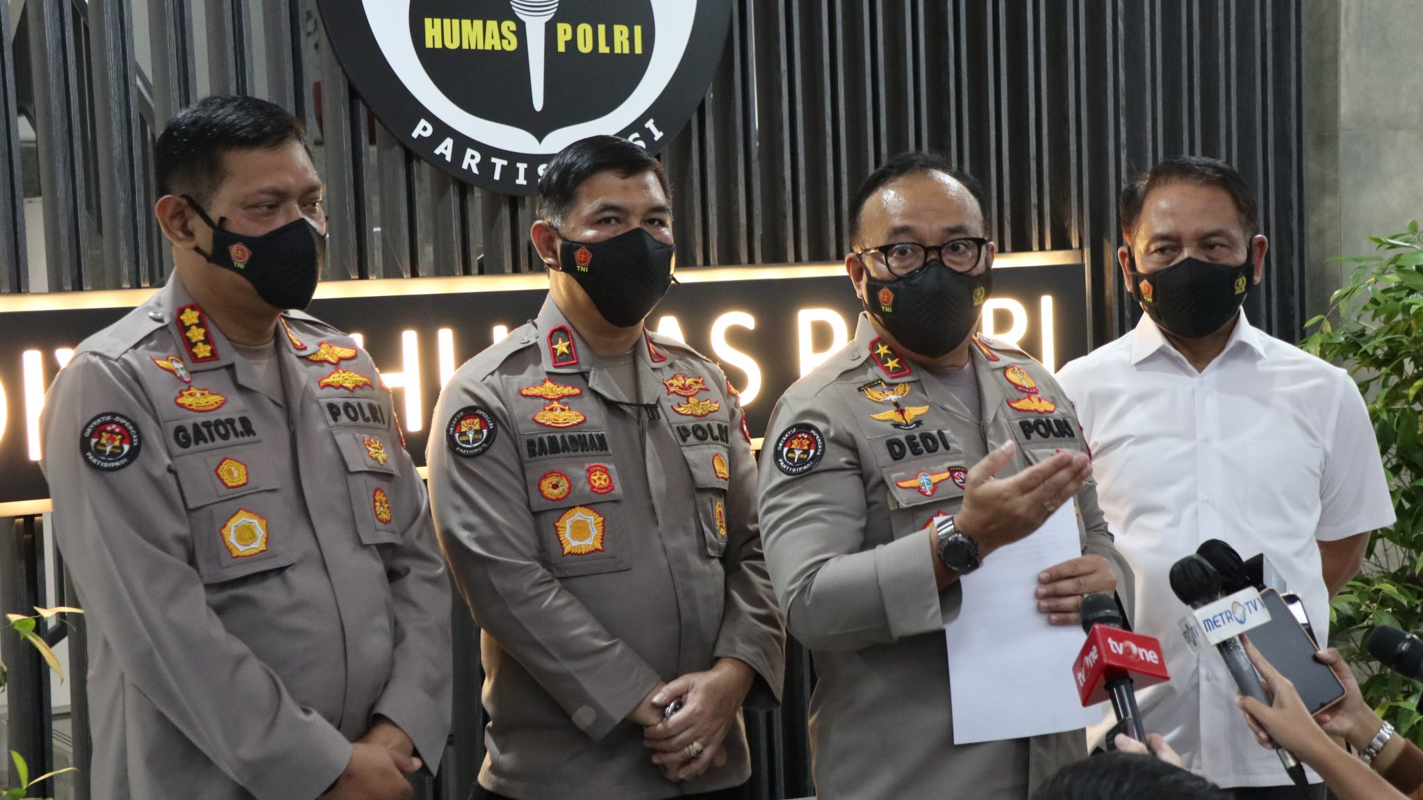 Kadiv Humas Polri Irjen Dedi Prasetyo.