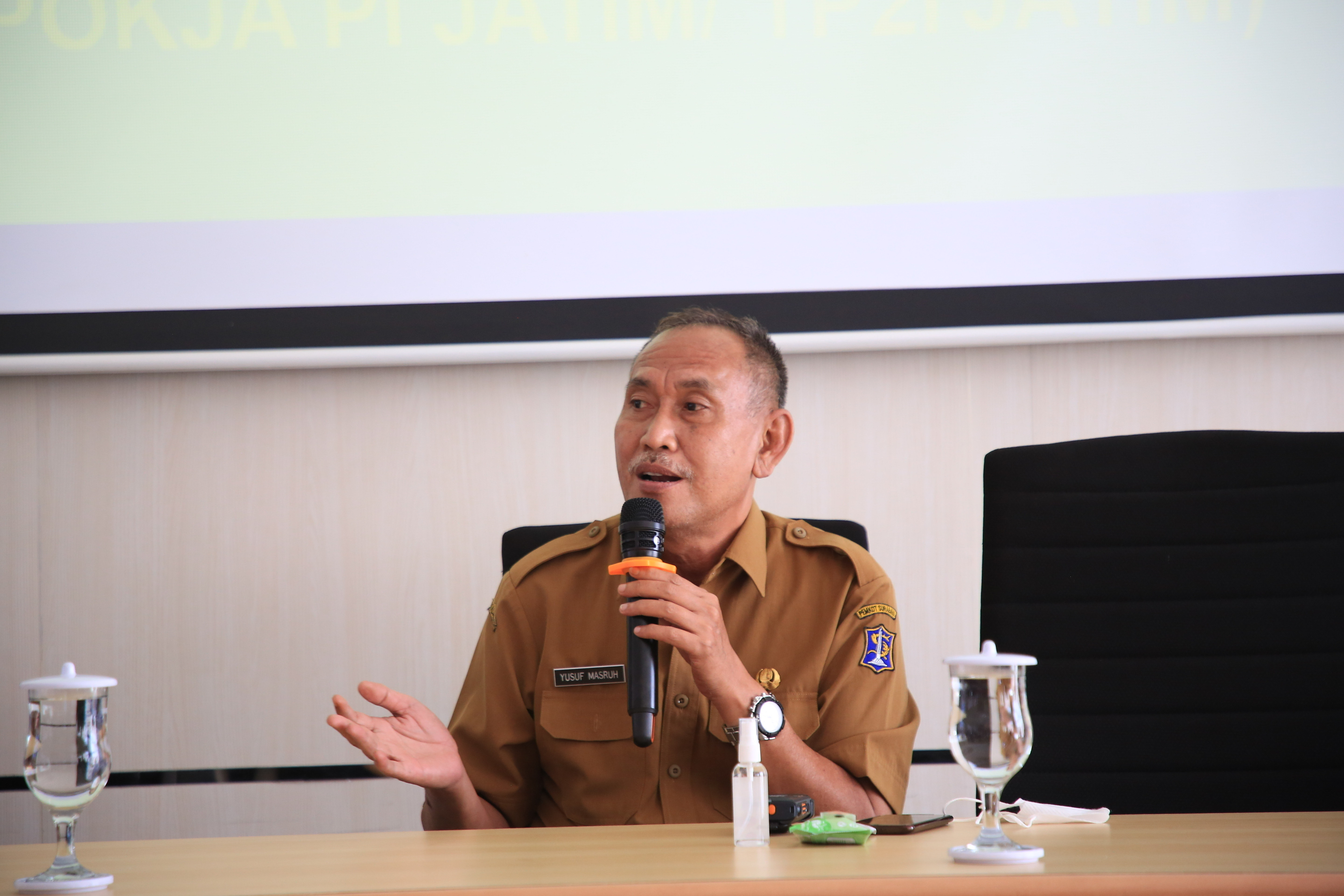 Kepala Dinas Pendidikan (Dispendik) Kota Surabaya, Yusuf Masruh