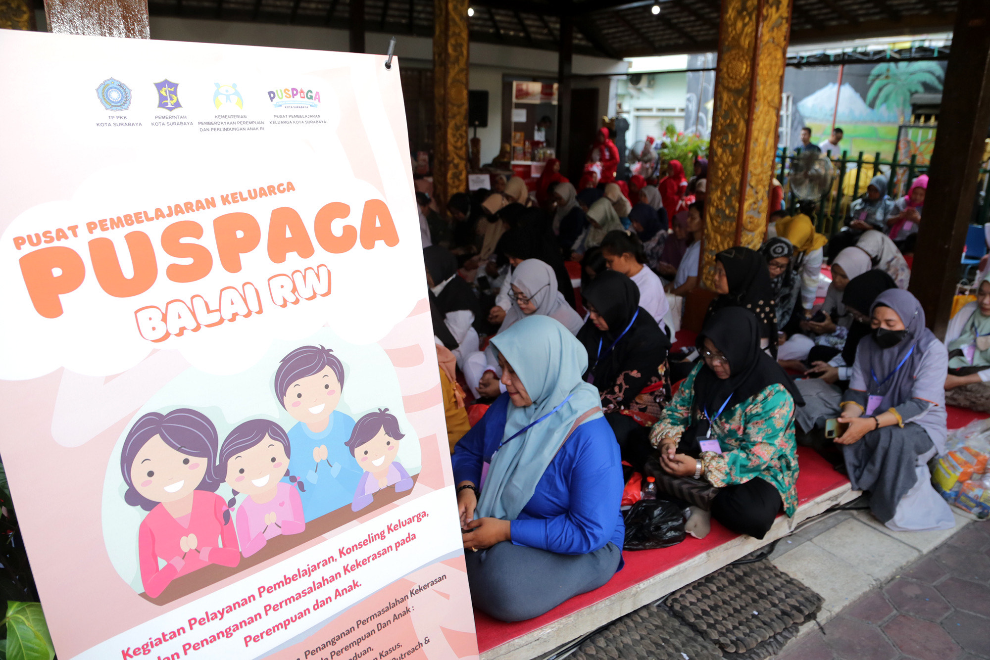 Layanan Pusat Pembelajaran Keluarga (Puspaga) di Surabaya 