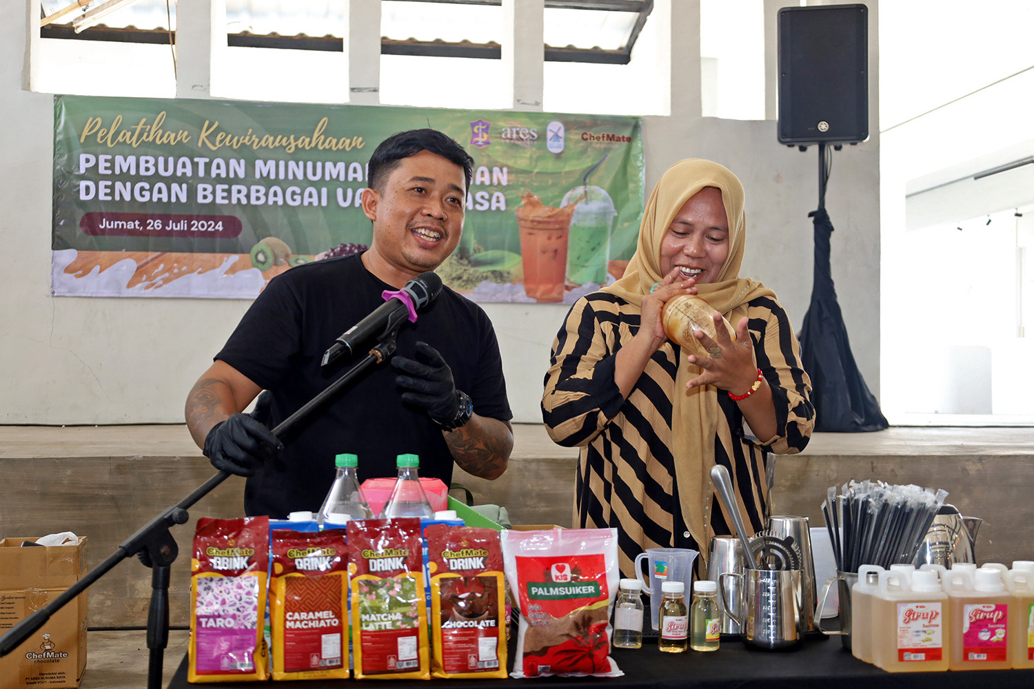 Pelatihan kewirausahaan gratis untuk puluhan pelaku UMKM Serambi Ampel