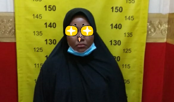 Iramawati, tersangka pencurian handphone di Tunjungan Plaza Surabaya