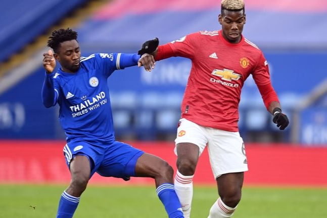 Manchester United kalah melawan Leicester City dengan skor 1-3 di perempat final, Senin (22/3/2021) dini hari WIB. (Skysport)