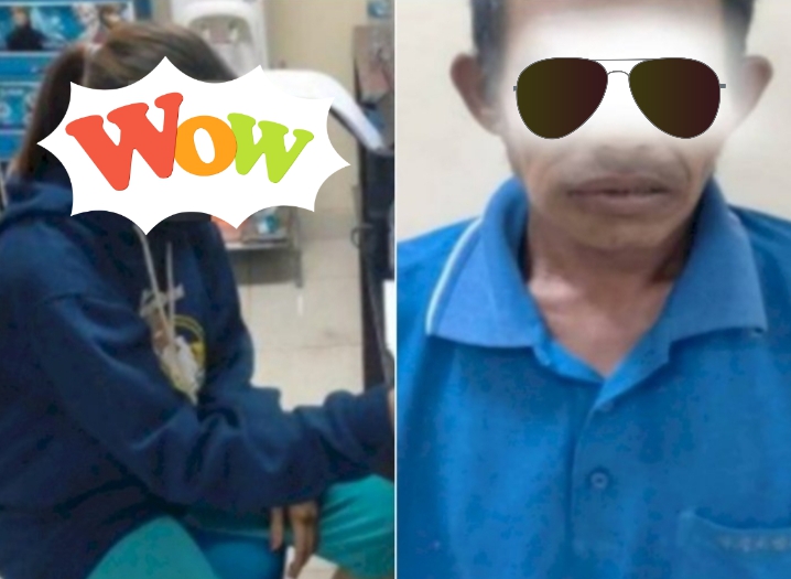 Korban dan dan tersangka J alias Oyon.