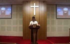 Tangkapan layar video ketika Pengasuh Ponpes Ora Aji Gus Miftah memberikan tausiyah saat peresmian Gereja Bethel Indonesia di Penjaringan Jakarta Utara, Kamis (29/4/2021) (Akun Instagram @gusmiftah)