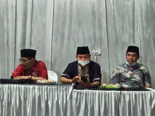 Anggot DPRD F-PPP Provinsi Jatim Sholahuddin bersama Anggota DPRD Kabupaten Jombang F-PPP Lutfi Kurniawan saat kegiatan Reses.