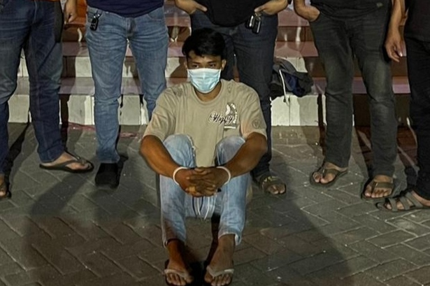 Pelaku diringkus Satreskrim Polrestabes Surabaya. 
