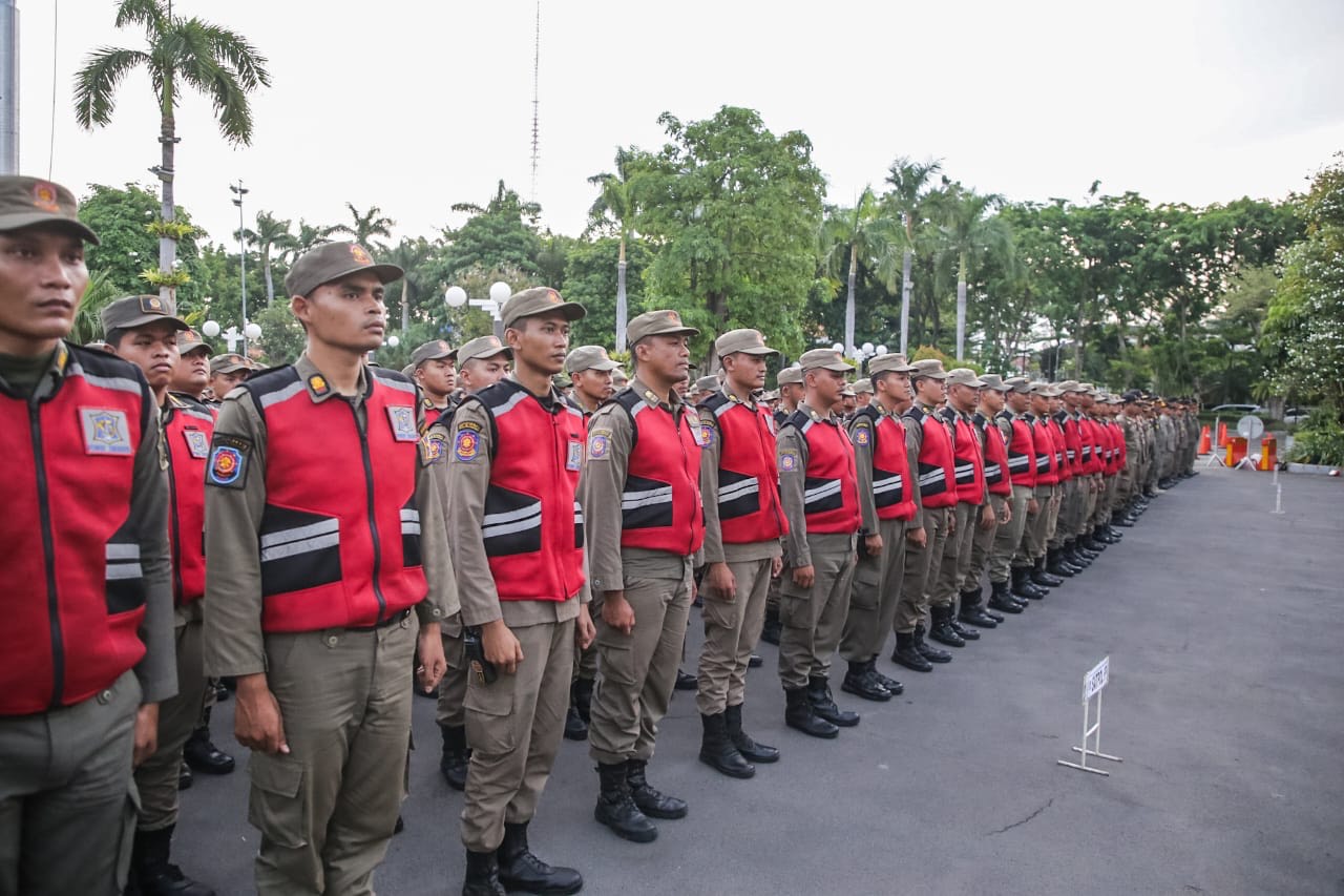 Satpol PP Surabaya siap-siap menggelar razia