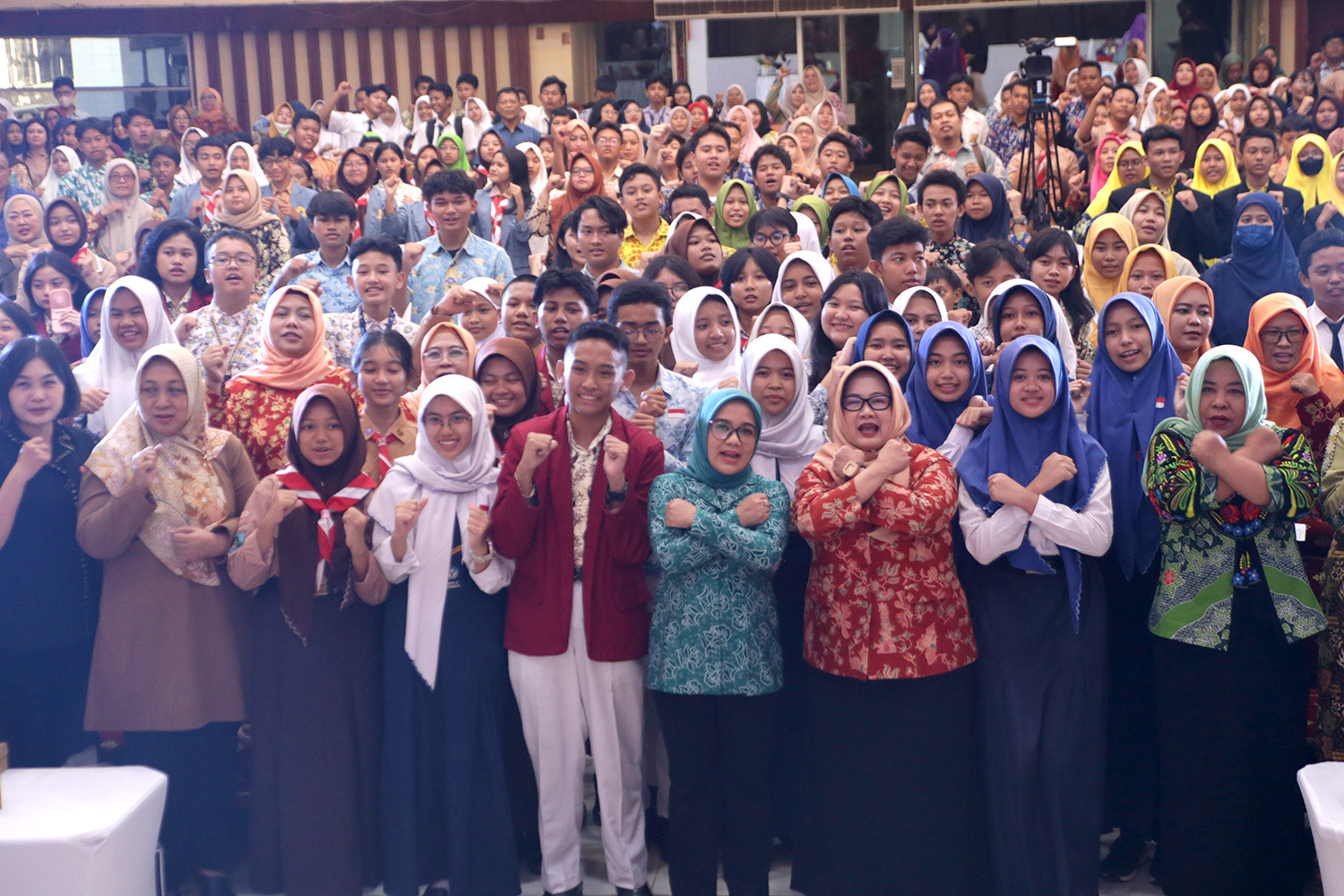 Workshop ‘Pengetahuan Bagi Remaja dalam Menghadapi Masa Pubertas’, di Gedung Wanita Candra Surabaya, Selasa (30/5/2024)