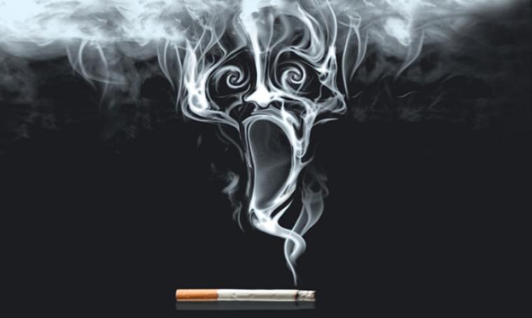 Ilustrasi merokok