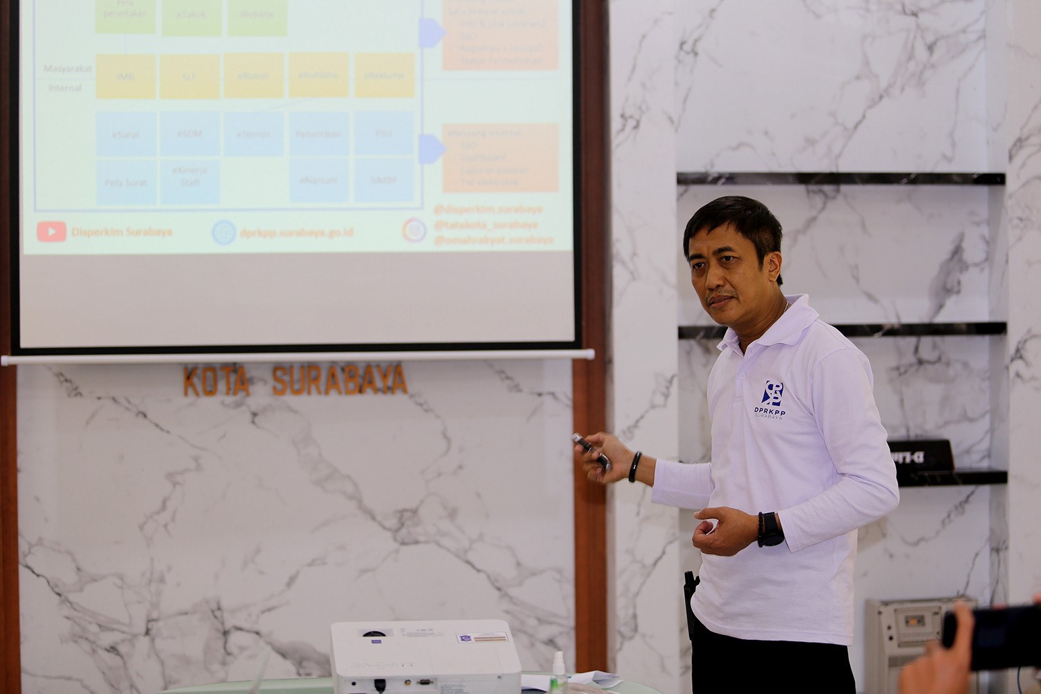 Kepala DPRKPP Kota Surabaya Irvan Wahyudrajad
