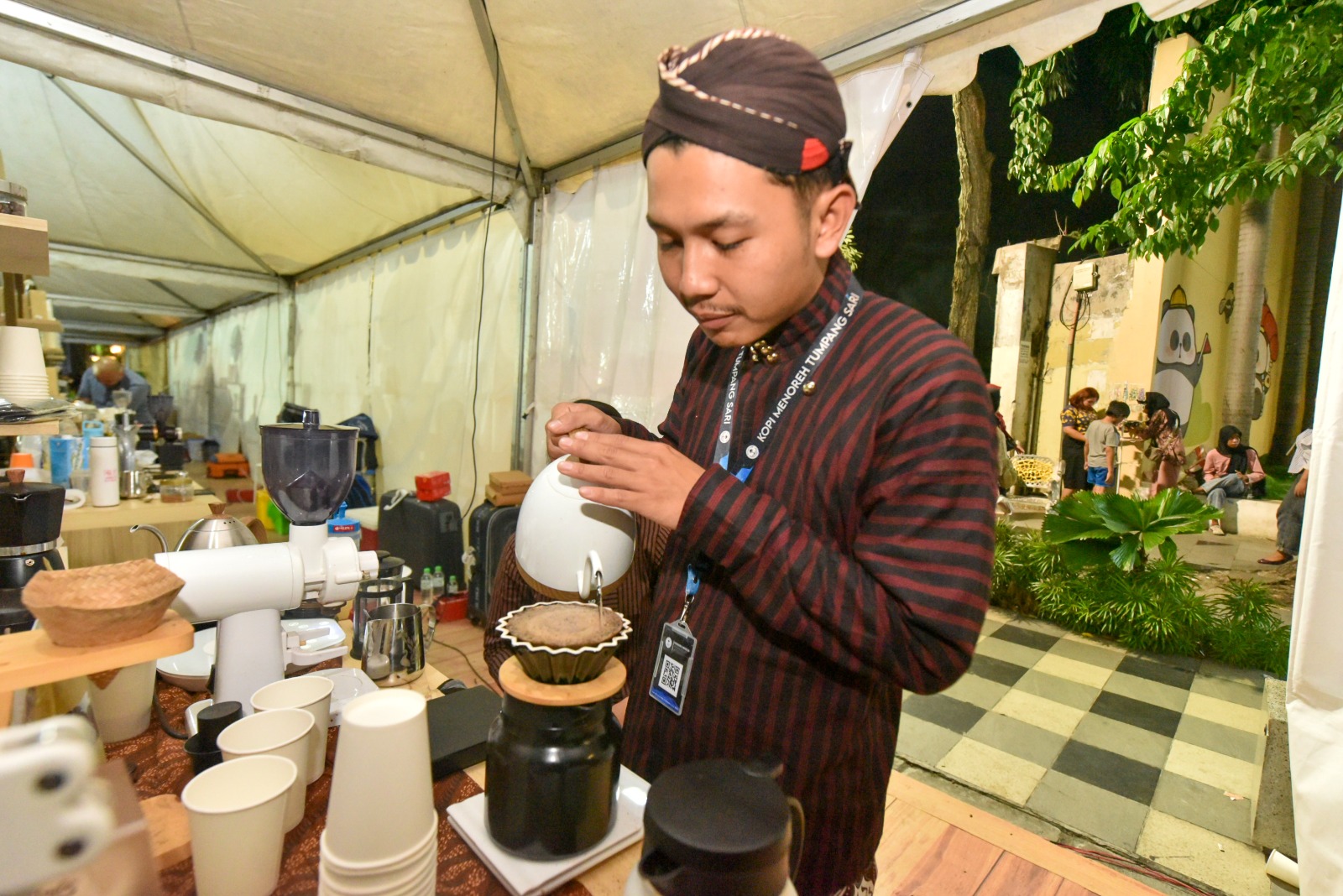 Java Coffee Culture (JCC) dan Festival Peneleh 2024 digelar di Tunjungan.