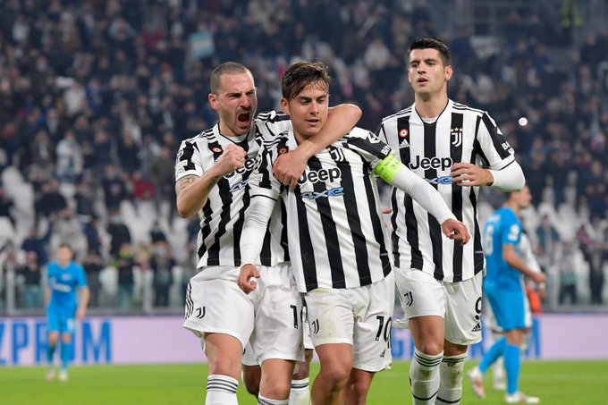 Striekr Paulo Dybala termasuk yang absen dalam laga Lazio vs Juventus. (Twitter @juventusfcen)