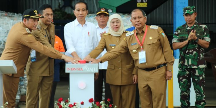 Presiden Joko Widodo di Malang (Tribratanews Polri)