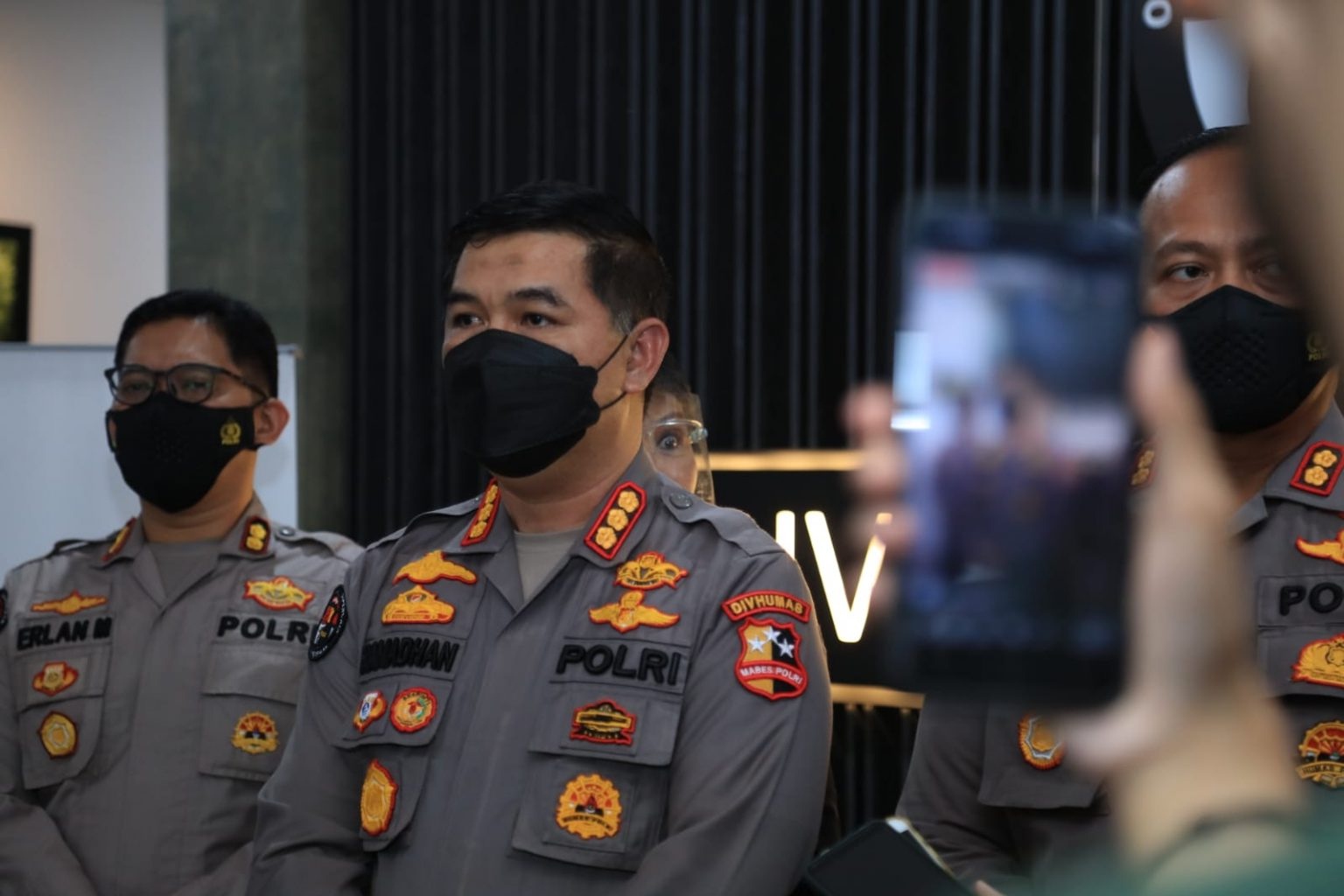 Kabag Penum Mabes Polri Kombes Ahmad Ramadhan.