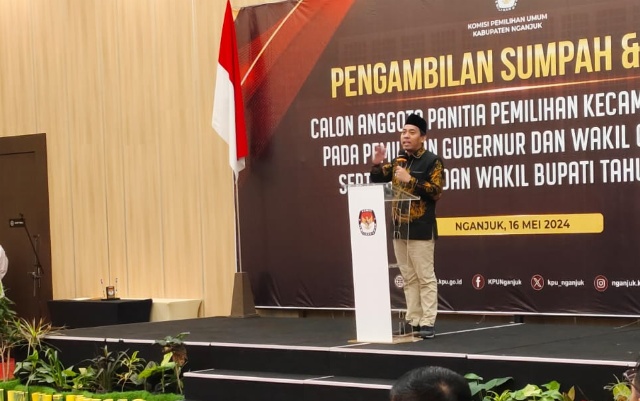 Anggota KPU Jatim, Miftahur Rozaq