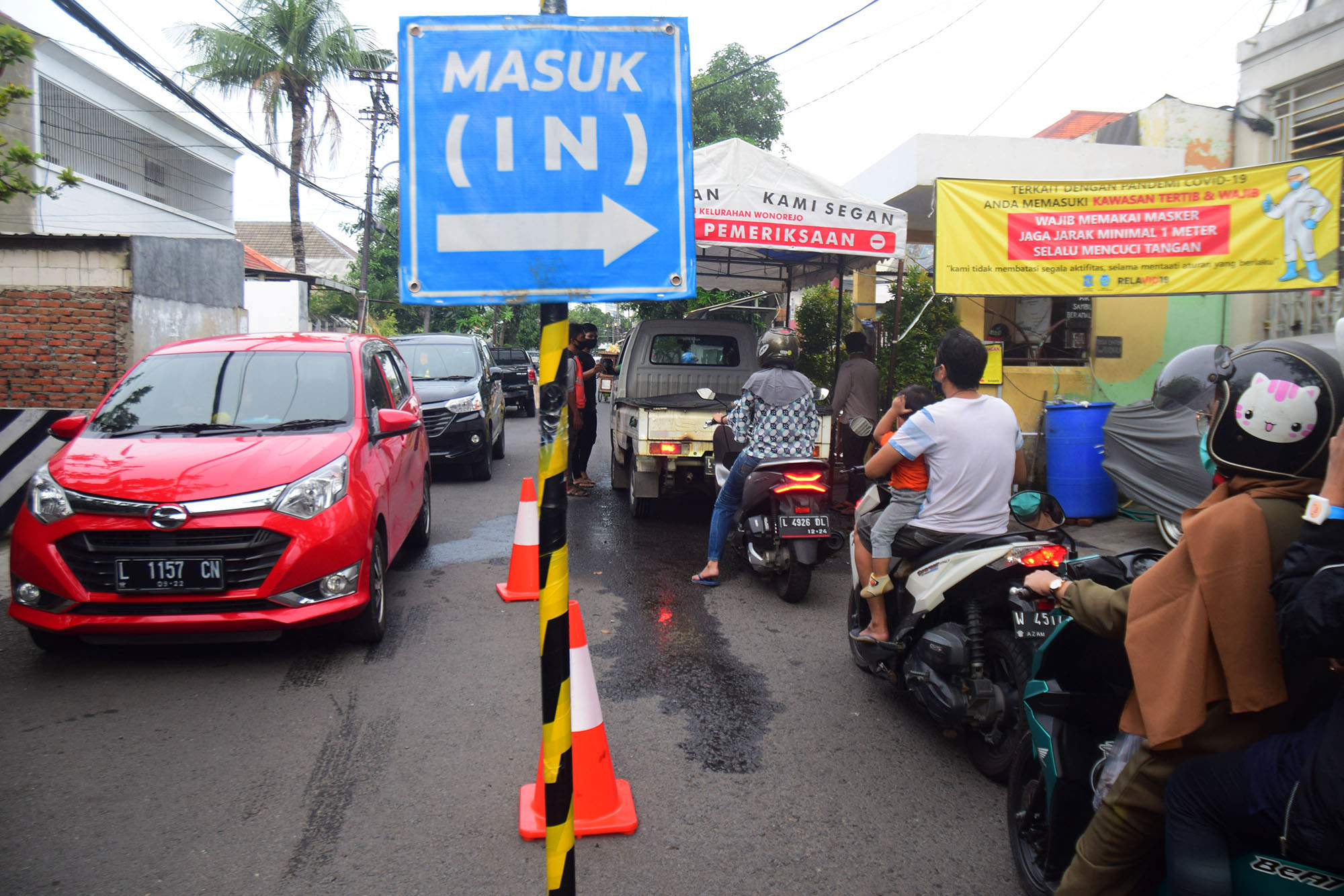 Kampung Tangguh di Jalan Wonorejo Surabaya