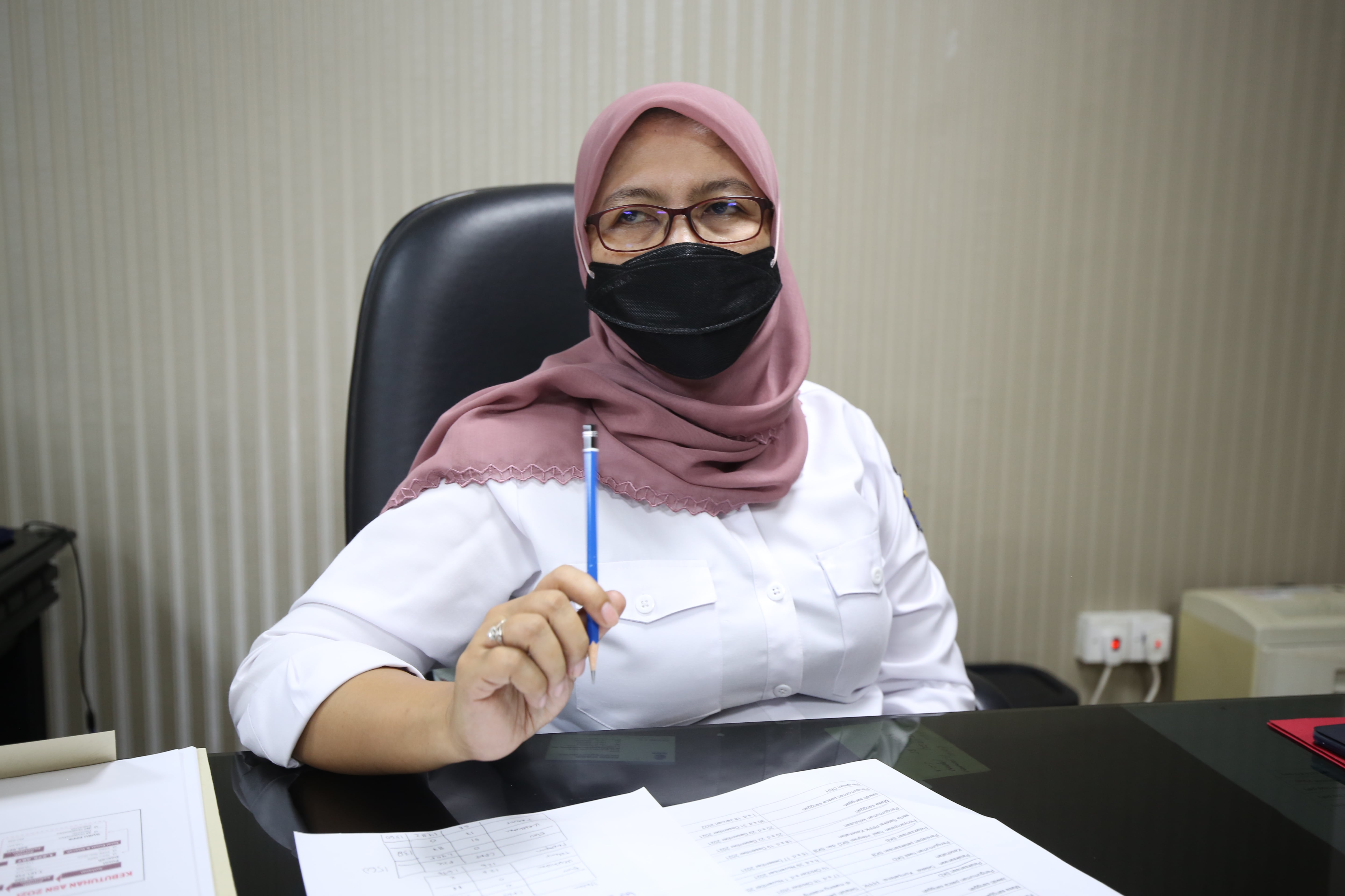 Kepala Badan Kepegawaian Daerah (BKD) Kota Surabaya, Mia Shanti Dewi.