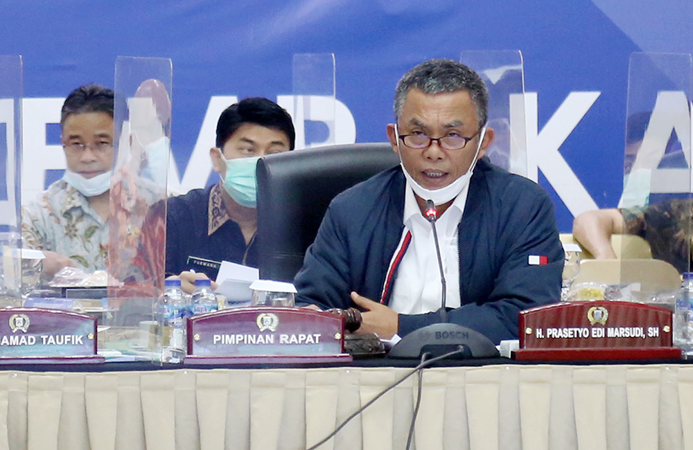 Ketua DPRD DKI Jakarta Prasetyo Edi.
