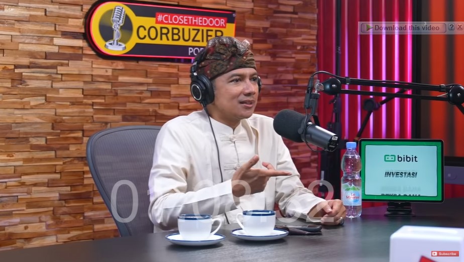 Ketua KPI Agung Suprio. (Podcast Deddy Corbuzier)