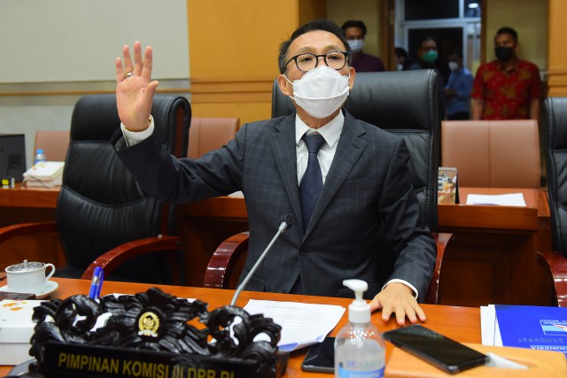 Ketua Komisi III DPR RI Herman Herry. (DPR RI)