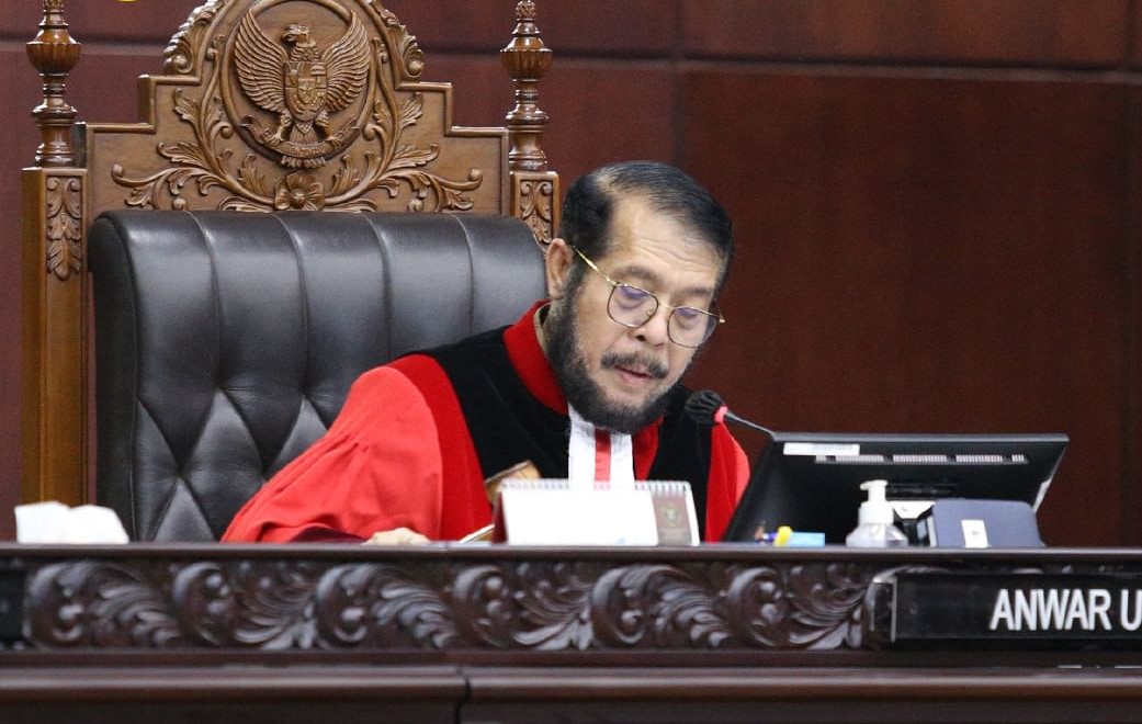 Anwar Usman (Instagram Mahkamah Konstitusi)