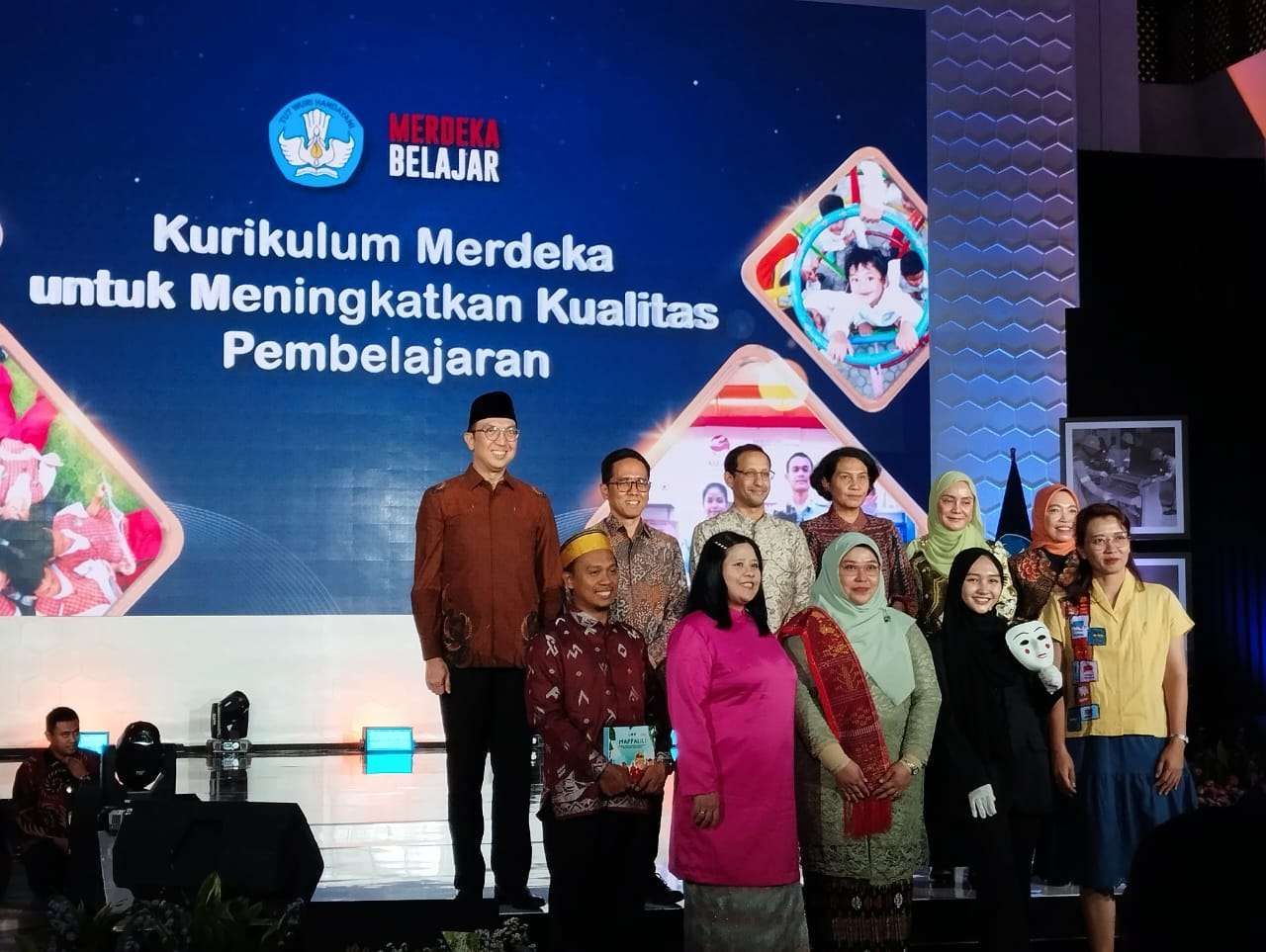 Peluncuran 'Kurikulum Merdeka untuk Meningkatkan Kualitas Belajar' di Gedung A Kemendikbudristek, Jakarta, Rabu (27/3/2024). (Foto: RRI/Rini Hairani)