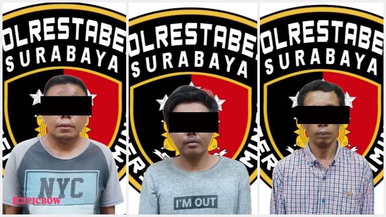 Tiga Pelaku Curanmor yang Dibekuk