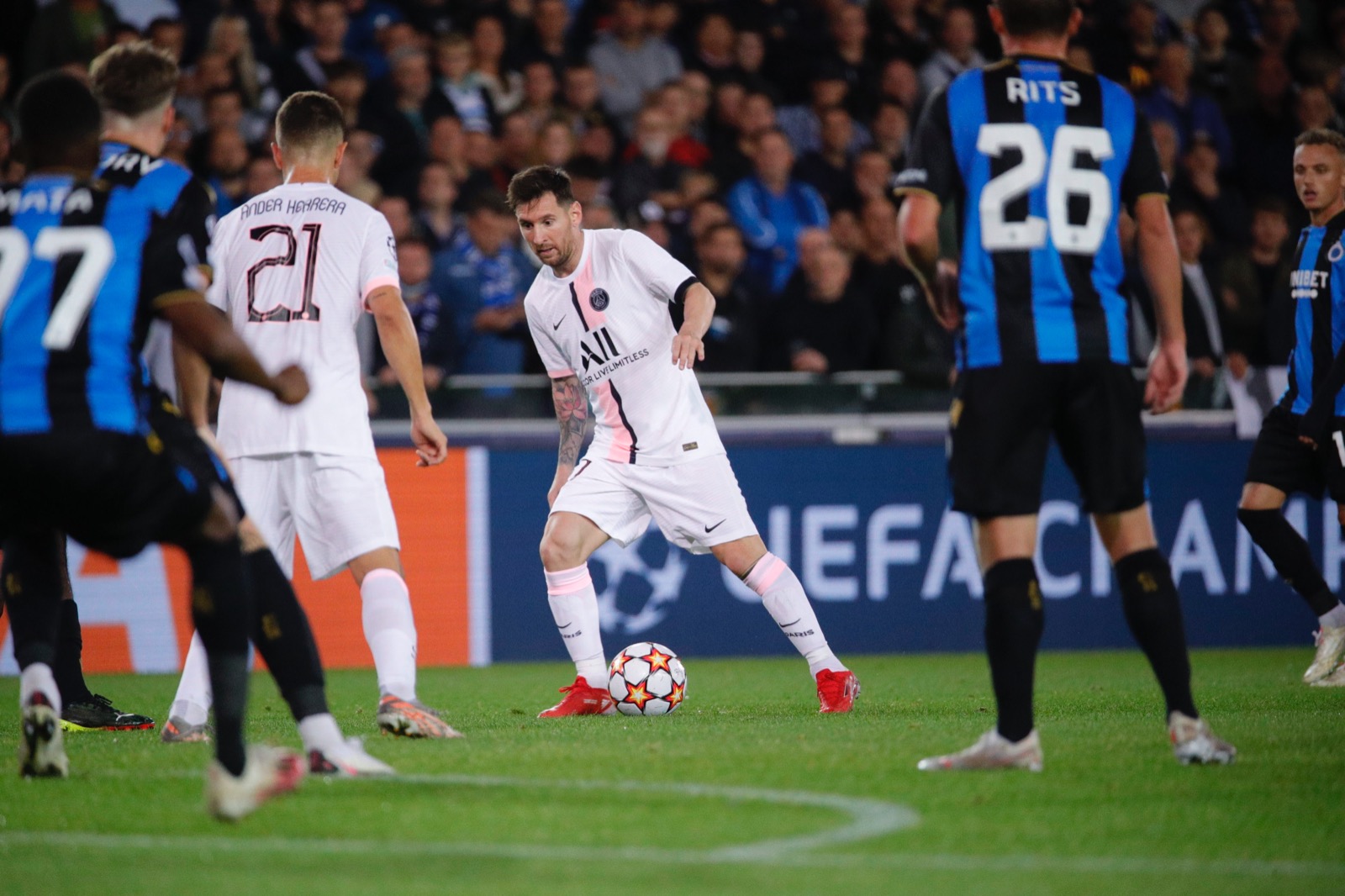 Lionel Messi PSG. (Twitter @PSG_English)