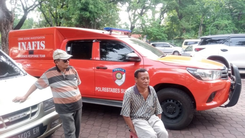 Mobil Tim Infafis Surabaya saat di KBS.