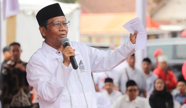 Cawapres Mahfud MD di Lumajang (PDIP Jatim)