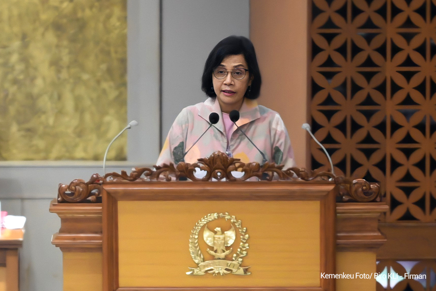Menkeu Sri Mulyani Indrawati. (SETKAB)
