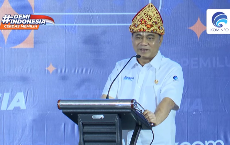 Menkominfo Budi Arie Setiadi. (YouTube Kominfo)