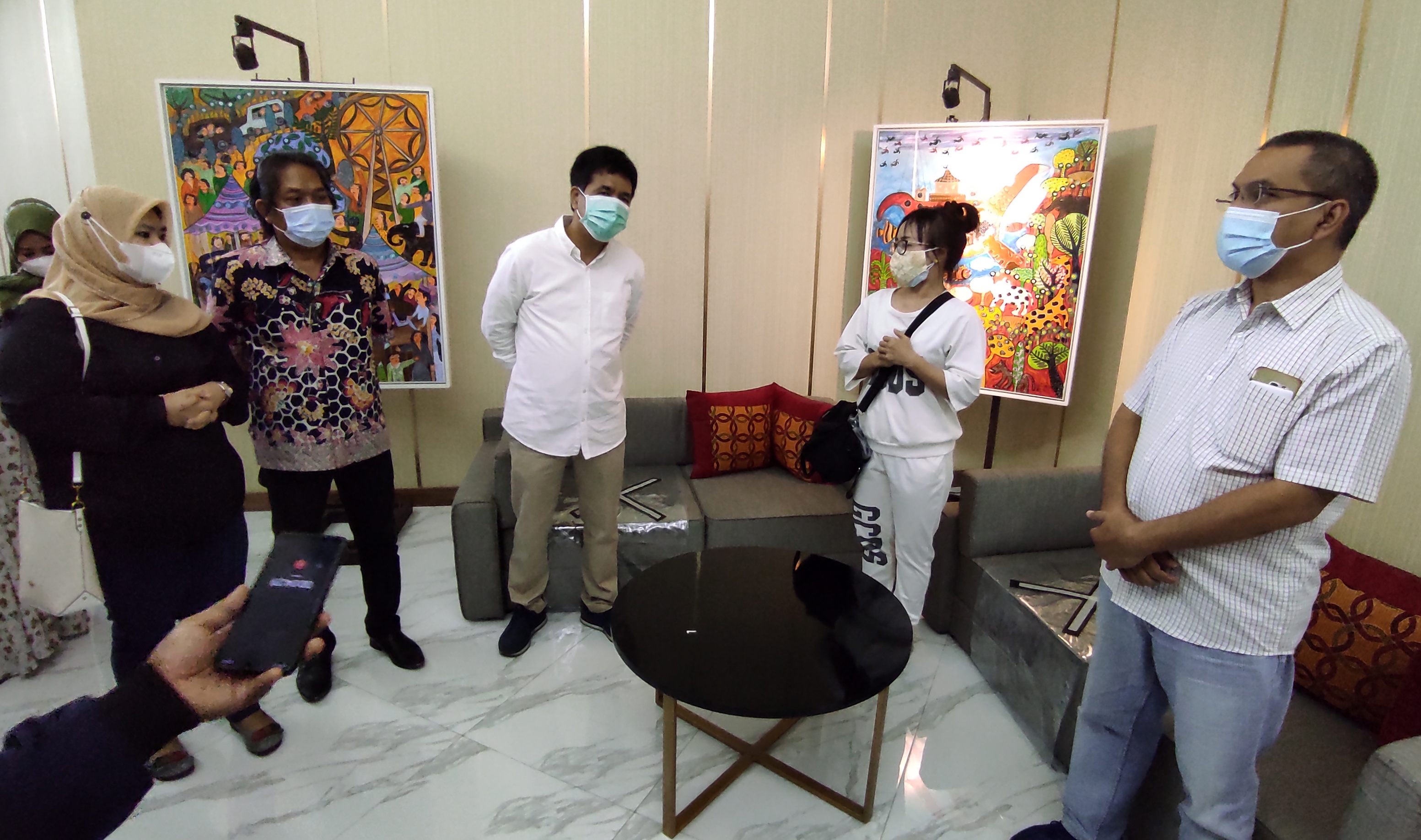 Sidak Komisi A DPRD Kota Surabaya di RS Covid -19 Cito Siloam Surabaya, beberapa waktu lalu. 