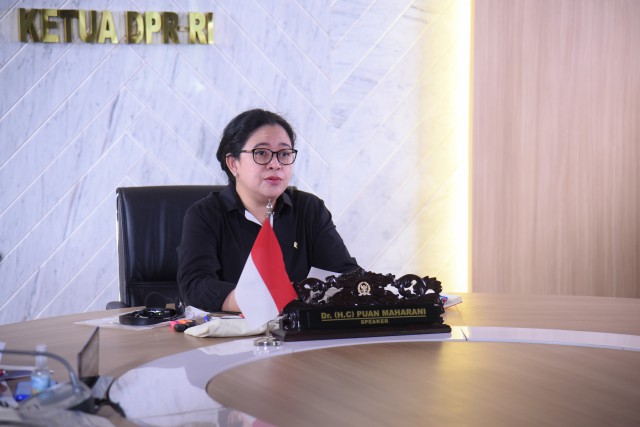 Ketua DPR RI Puan Maharani. Foto: Geraldi/nvl