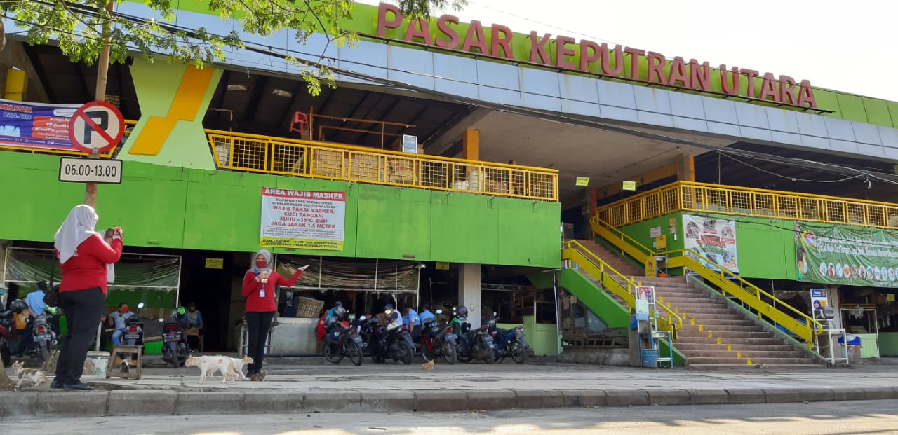 pasar yang dikelola PT Pasar Surya