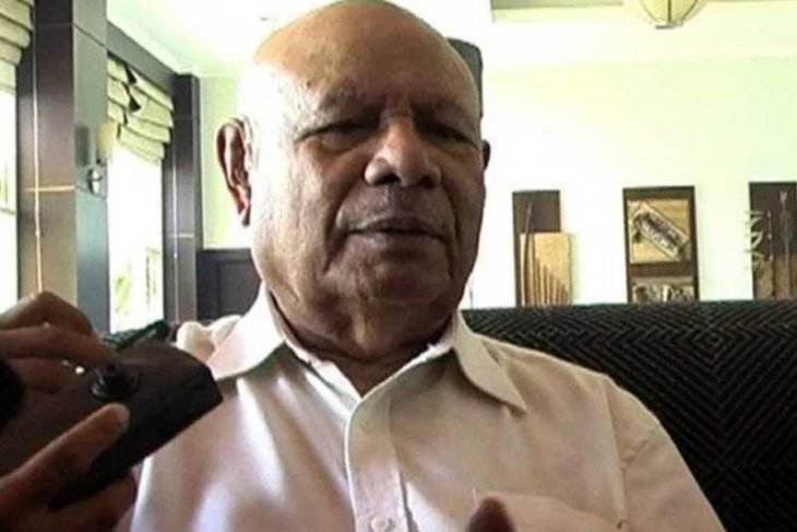 Tokoh senior Papua yang juga pendiri OPM Nicholas Youwe. (Satgas Nemangkawi)
