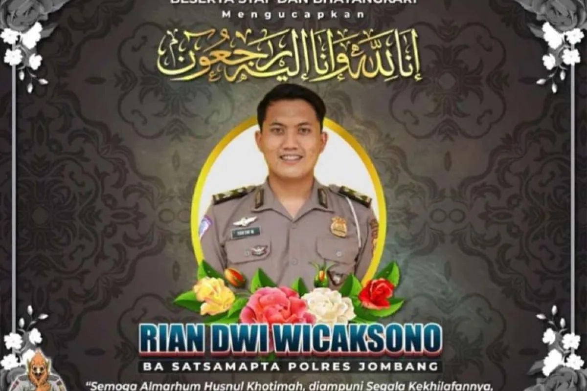 Almarhum Briptu RDW (27) yang meninggal dunia akibat dibakar suaminya Briptu FN (28)