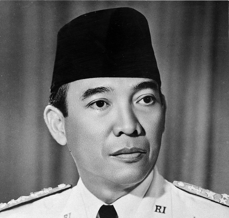 Presiden RI pertama Soekarno (Wikipidea)