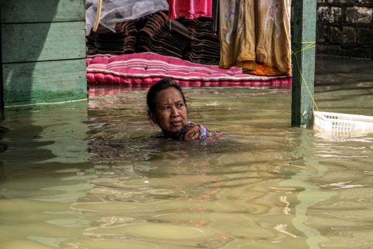Ilustrasi banjir