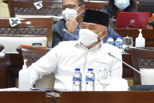 Kapoksi F-Gerindra di Komisi XI DPR RI Heri Gunawan. (dpr)