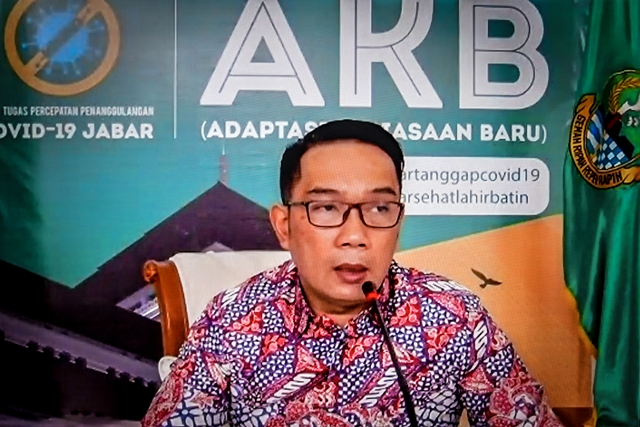 Gubernur Jawa Barat Ridwan Kamil.